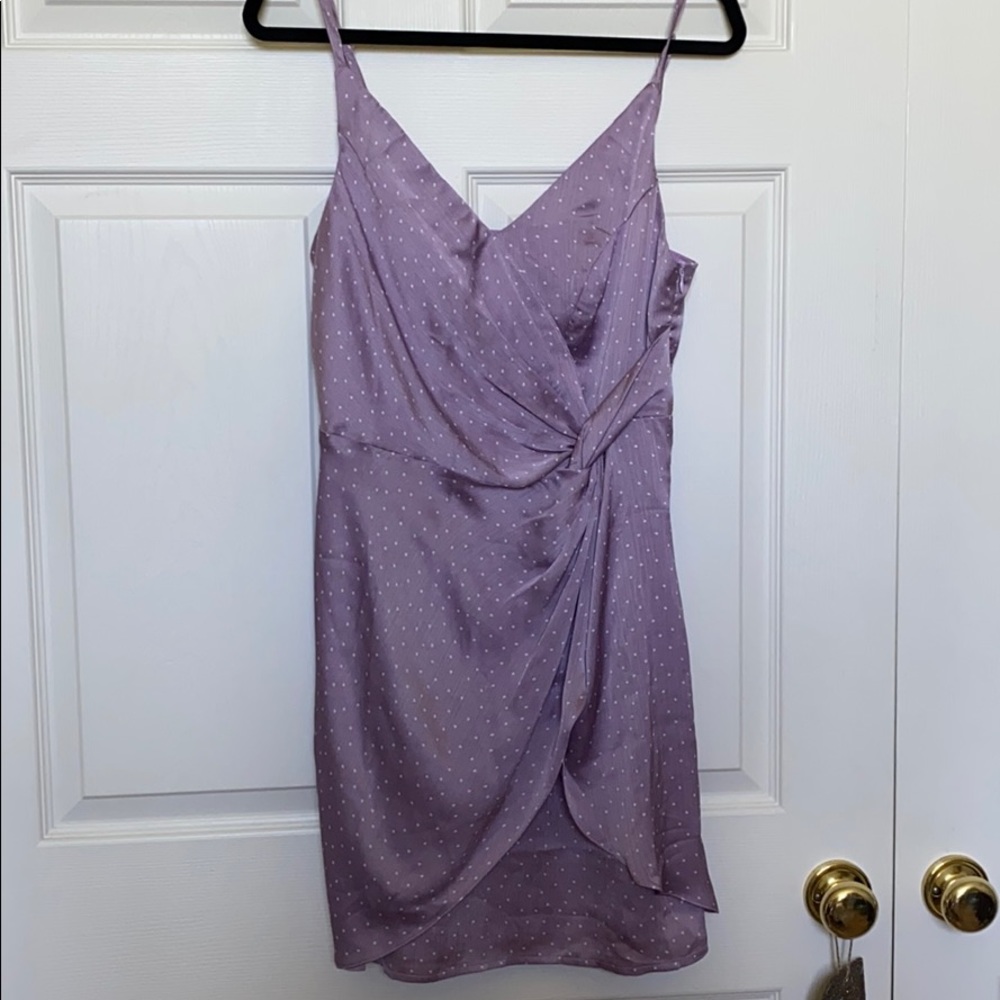 Lavender Polka Dot LuLu’s Dress